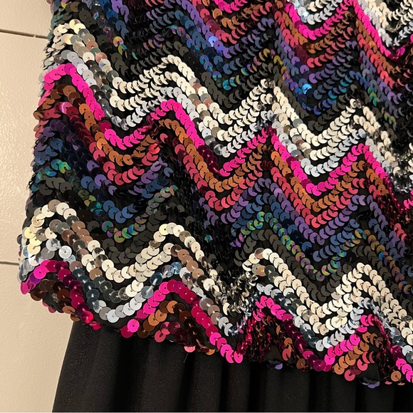 Vintage Sequined Dress Medium - Picture 4 of 7